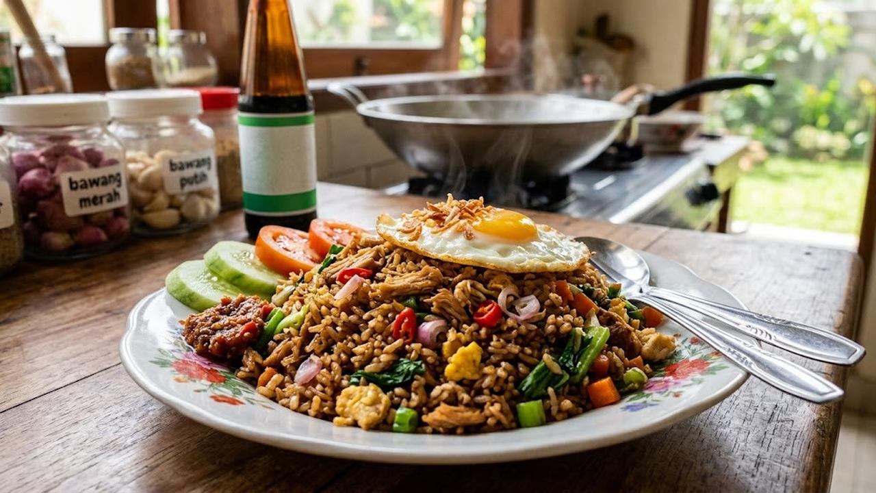 Ubah Sisa Ayam Goreng Menjadi Nasi Goreng Ayam