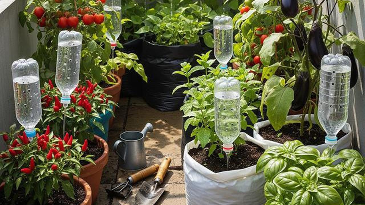 7 Kebun Sayur di Teras Sempit yang Tetap Subur tanpa Siram Setiap Hari, Solusi Berkebun Praktis