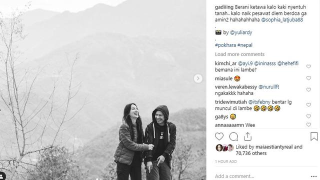 Gading Marten dan Sophia Latjuba