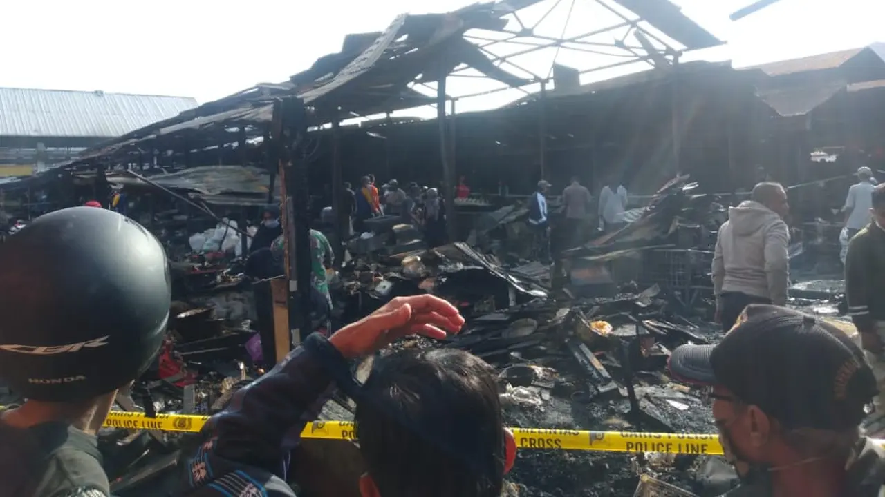 Kebakaran Pasar Bawah Bukittinggi