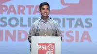 Putra bungsu Presiden Jokowi, Kaesang Pangarep, Ketua Umum Partai Solidaritas Indonesia (PSI) yang baru. (Liputan6.com/Youtube PSI)