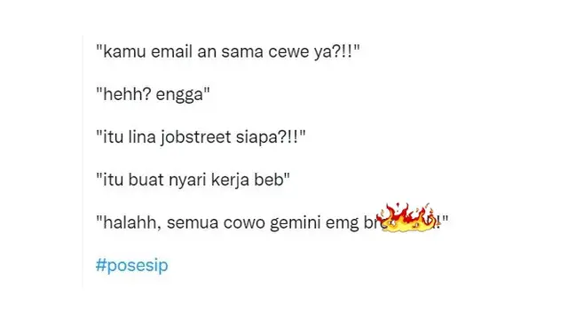 6 Percakapan Pacar Posesif Ini Malah Bikin Ngakak, Curigaan Banget