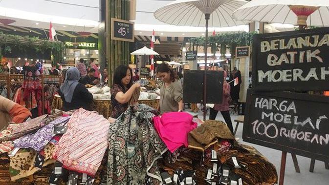 Berburu Beragam Batik  Murah Pasar Tiban Anne Avantie di 