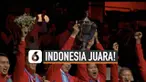 Tim badminton putra Indonesia akhirnya bisa kembali angkat trofi Thomas Cup setelah penantian hampir 2 dekade. Indonesia sukses tumbangkan China 3-0 di babak final.