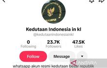 KBRI Kuala Lumpur Laporkan Akun Palsu TikTok, Waspada Penipuan Data Pribadi