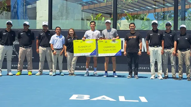 Petenis Amerika Alexander Chang Rajai UTR Pro Tennis Tour Bali