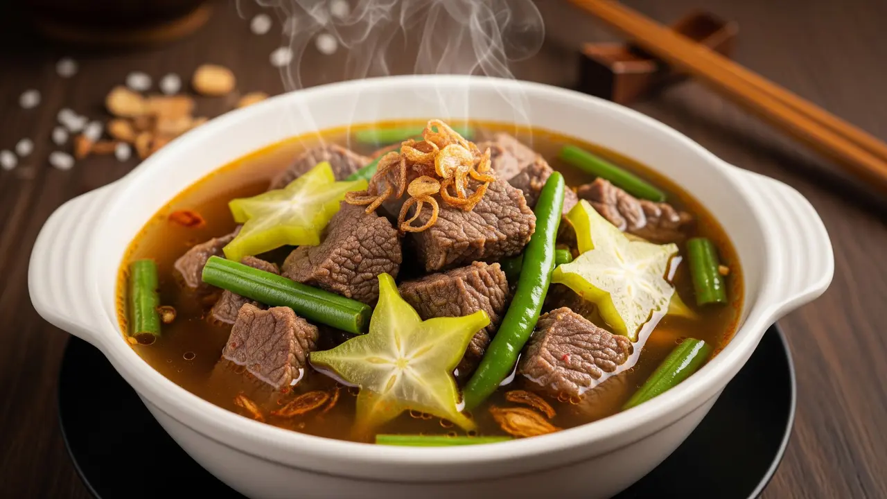 Asem-Asem Daging Sapi (AI Generated)