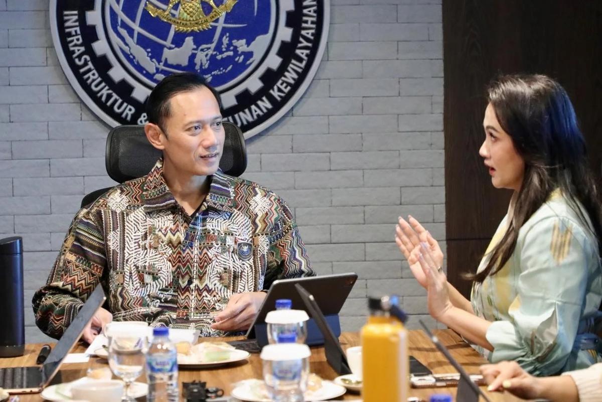 FOTO: Pertemuan AHY dengan Gubernur Sherly Bahas Infrastruktur dan Ekonomi