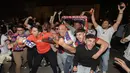 Mimpi Bologna akhirnya terwujud. Mereka memastikan diri kembali ke pentas elite Liga Champions setelah menunggu selama 60 tahun. (Guido Calamosca/LaPresse via AP)