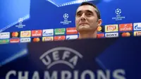 Ernesto Valverde akui AS Roma adalah lawan yang sulit untuk Barcelona. (doc. UEFA)