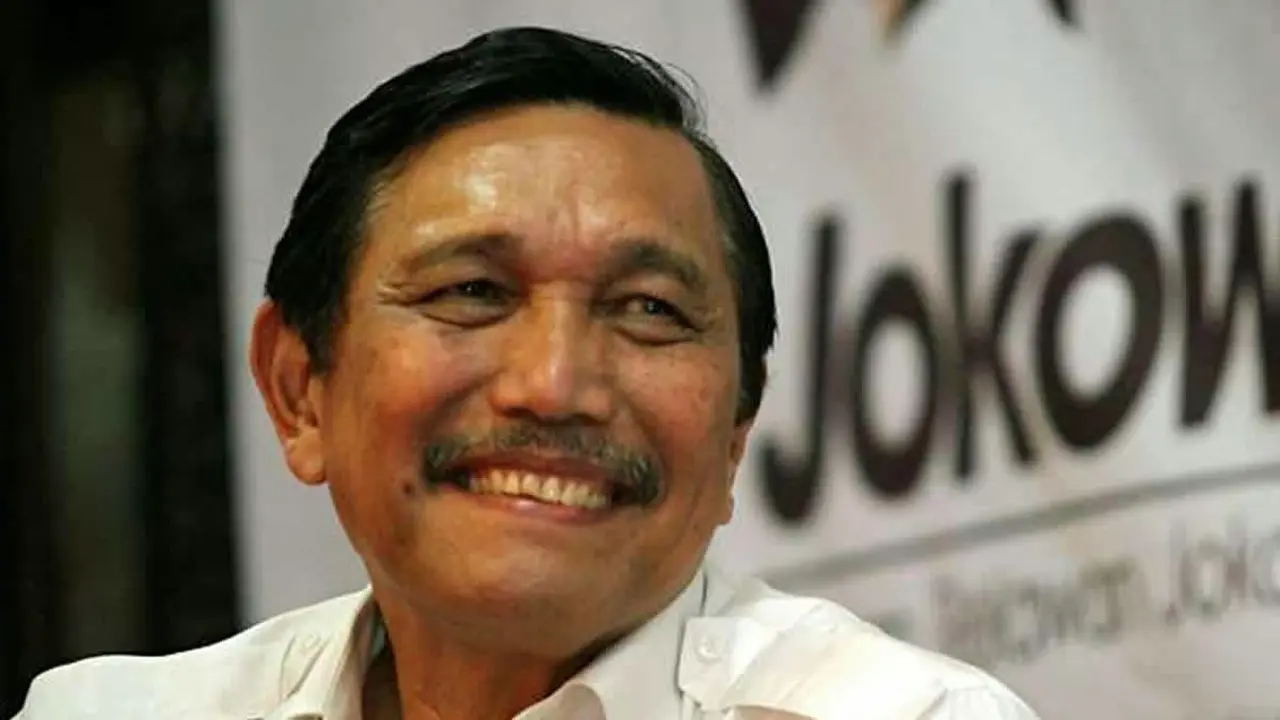 Menko Polhukam Luhut Binsar Pandjaitan.