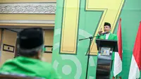 Plt Ketua Umum Partai Persatuan Pembangunan (PPP) Muhamad Mardiono membuka Musyawarah Kerja Wilayah (Mukerwil) I DPW PPP DKI Jakarta, di Jakarta, Minggu (19/11/2023) (Istimewa)
&nbsp;