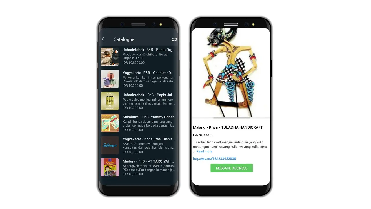Katalog di WhatsApp Business