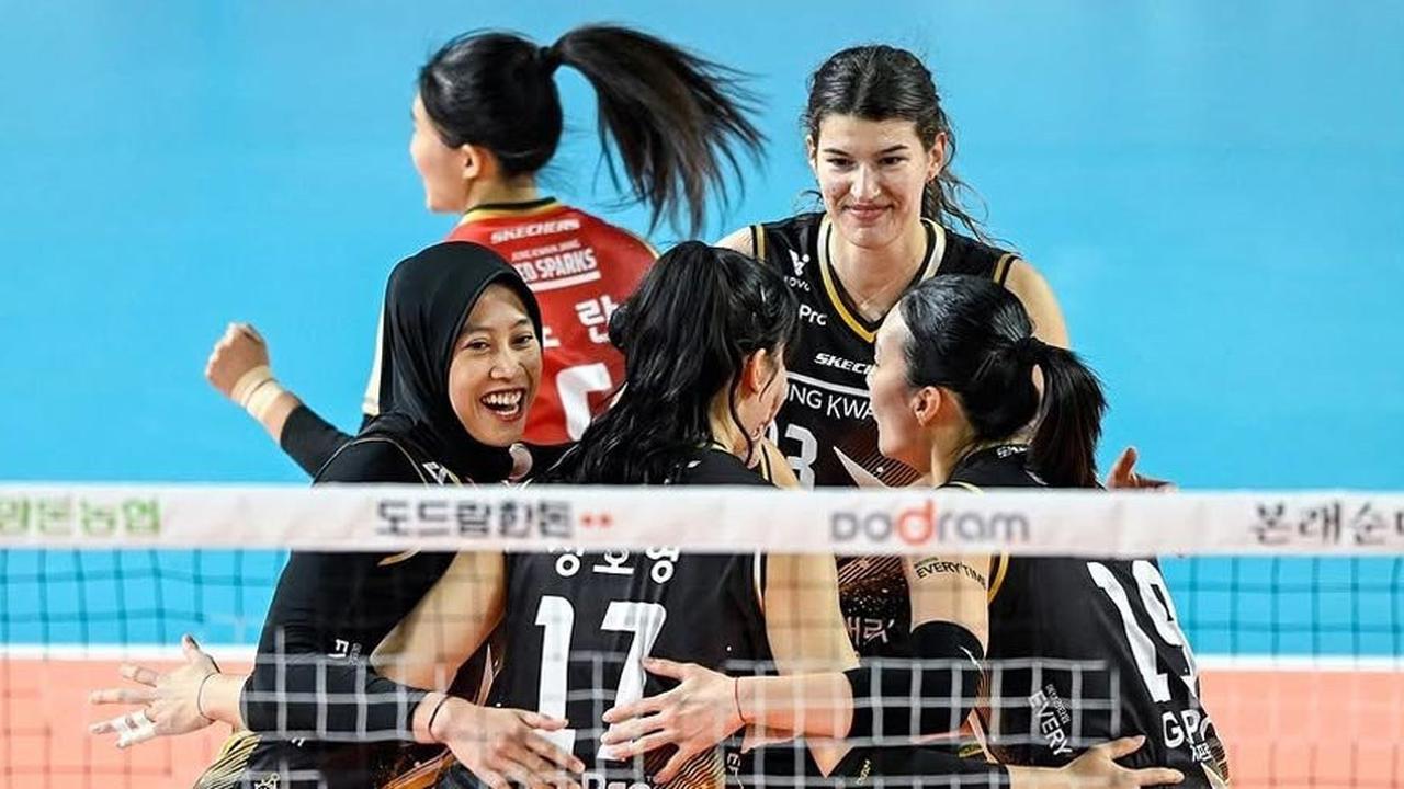 Hasil Korean V League 2024/25: Jamu AI Peppers, Megawati Antarkan Red Sparks Raih 13 Kemenangan Beruntun