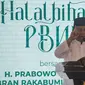 Presiden Terpilih Prabowo Subianto menyampaikan pidato saat menghadiri halalbihalal Pengurus Besar Nahdlatul Ulama (PBNU) di Kantor PBNU, Jakarta, Minggu (28/4/2024). (merdeka.com/Arie Basuki)