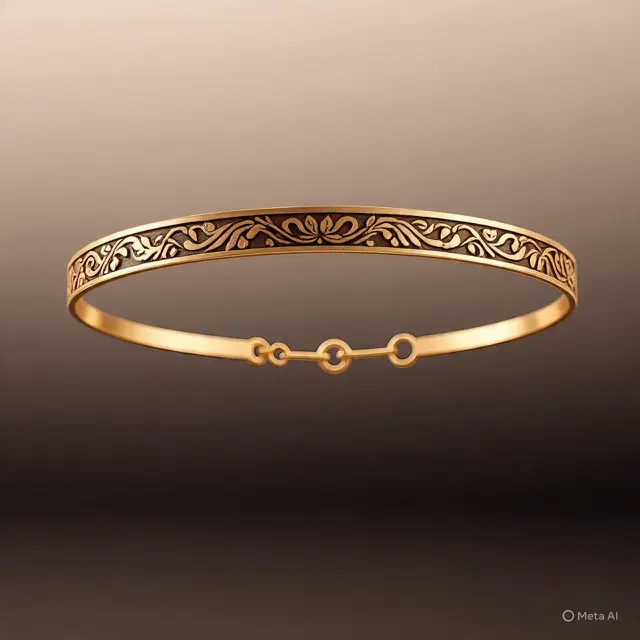 Model Gelang Kaki Emas Dewasa