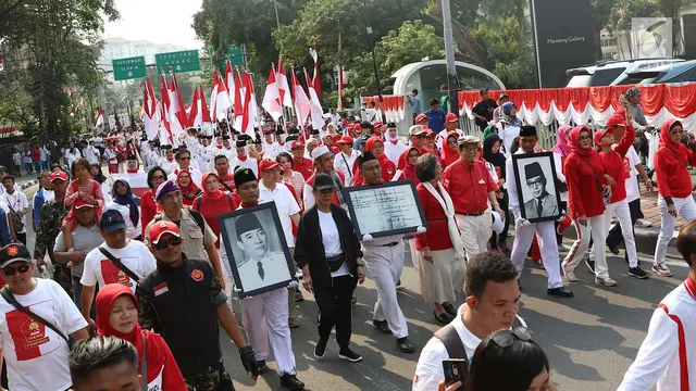 Napak Tilas Kemerdekaan RI di Tugu Proklamasi