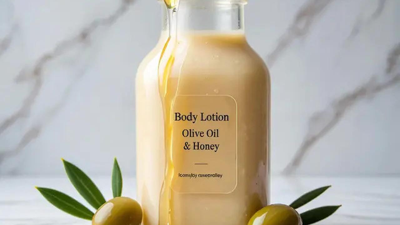 Body Lotion Alami dari Minyak Zaitun dan Madu: Resep &amp; Cara Pakainya