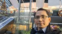 Agus Riazi, diaspora Indonesia asal Ambarawa, Jawa Tengah, yang saat ini menetap di Nottingham, Inggris. (Dok. Liputan6.com/Agus Riazi)