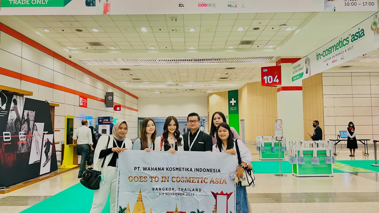 Bikin Bangga, Azarine Jadi Wakili Indonesia di In-Cosmetics AsiaTM 2022 di Thailand