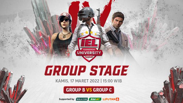 Link Live Streaming IEL University Season 4 PUBGM Group Stage Pekan Kelima di Vidio, 17 Maret 2022