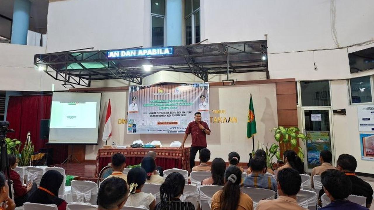 50 Peserta Adu Kreativitas, Pemprov NTT Gelar Lomba Video Literasi Dorong Budaya Baca