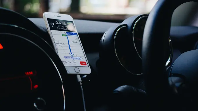 Ilustrasi Aplikasi Navigasi