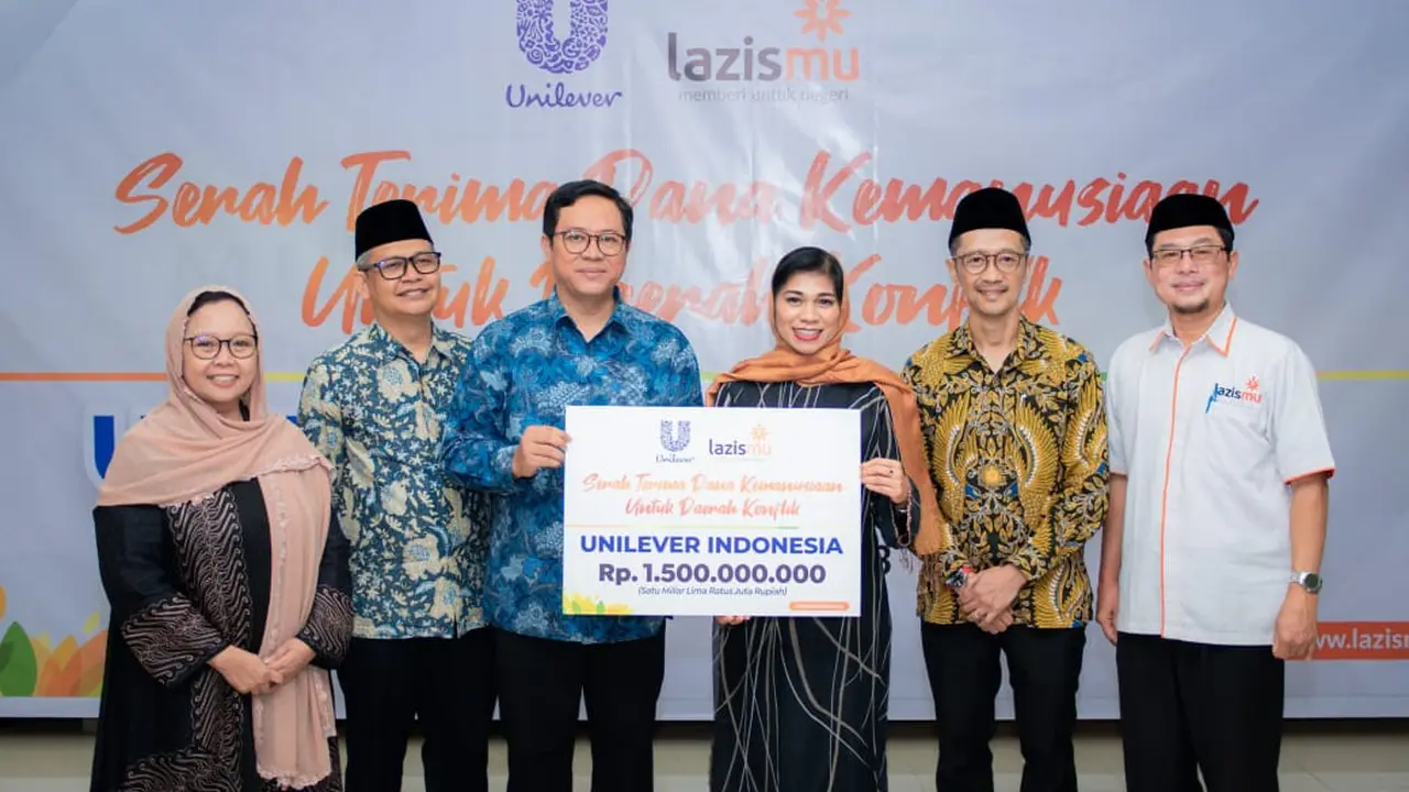 Lembaga sosial di bawah naungan Muhammadiyah, Lazismu kembali dipercaya oleh pemangku kepentingan melalui amanah dana kemanusiaan senilai Rp1,5 miliar dari Unilever Indonesia (PT Unilever Indonesia Tbk).