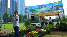 Gelora Bung Karno (GBK) merencanakan pembangunan Hutan Kota di kawasan pertengahan Ibukota Jakarta, Jumat, (18/3/2016). Rencana tersebut didukung Pemprov DKI Jakarta dan komunitas pecinta olahraga dan lingkungan hidup. (Liputan6.com/Faisal R Syam)