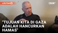 Selain Bebaskan Sandera, Menhan Israel Juga Ingatkan Pasukan Negaranya Hancurkan Hamas