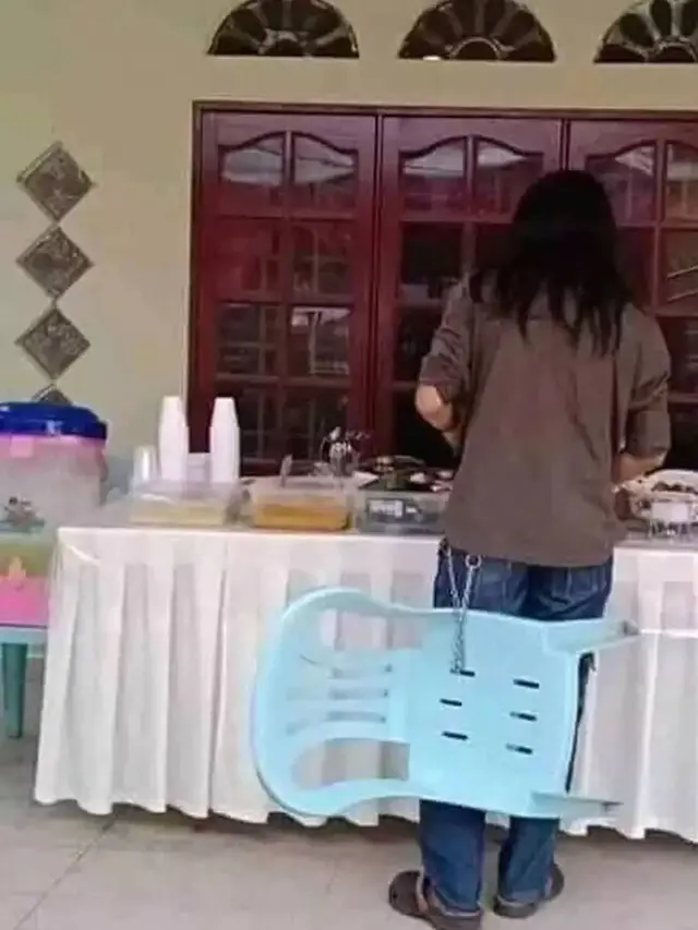 7 Potret Nyeleneh Orang Saat Hadiri Kondangan Ini Bikin Tepuk Jidat
