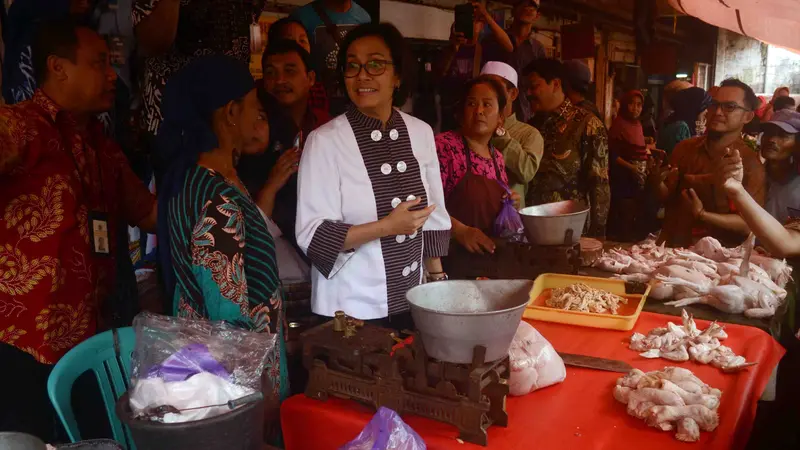 Pesan Menkeu Sri Mulyani ke Pemkot Malang Soal Pasar Besar