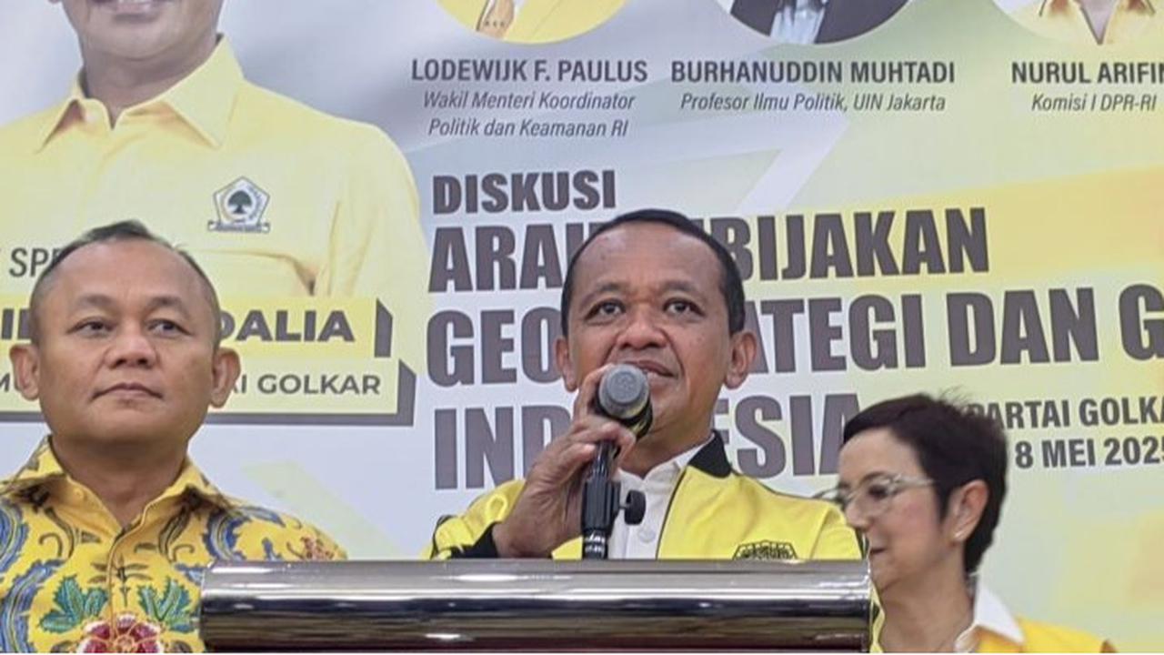 Beredar Kabar Bahlil jadi Menko Perekonomian, Golkar Buka Suara