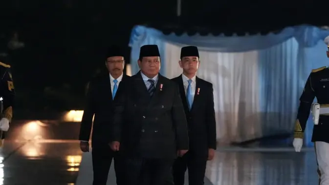 Presiden Prabowo Pimpin Upacara Ziarah dan Renungan Suci HUT RI ke-80
