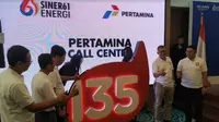 Pertamina call center 135 (Foto: Liputan6.com/Pebrianto Wicaksono)