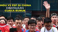 Derbi Manchester di ICC 2016 antara tim asuhan Jose Mourinho vs Josep Guardiola batal karena lapangan rusak akibat cuaca buruk