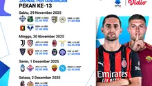 Saksikan Serie A pekan ke-13 di Vidio. (dok. vidio.com)