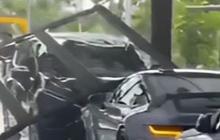 Kronologi Pengemudi Xpander Mabuk Tabrak Mobil Porsche GT di Showroom Mewah Kawasan PIK 2