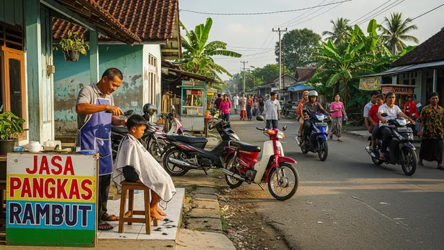 12 Ide Usaha Kecil Depan Rumah yang Cocok untuk Jalan Kampung Ramai Motor