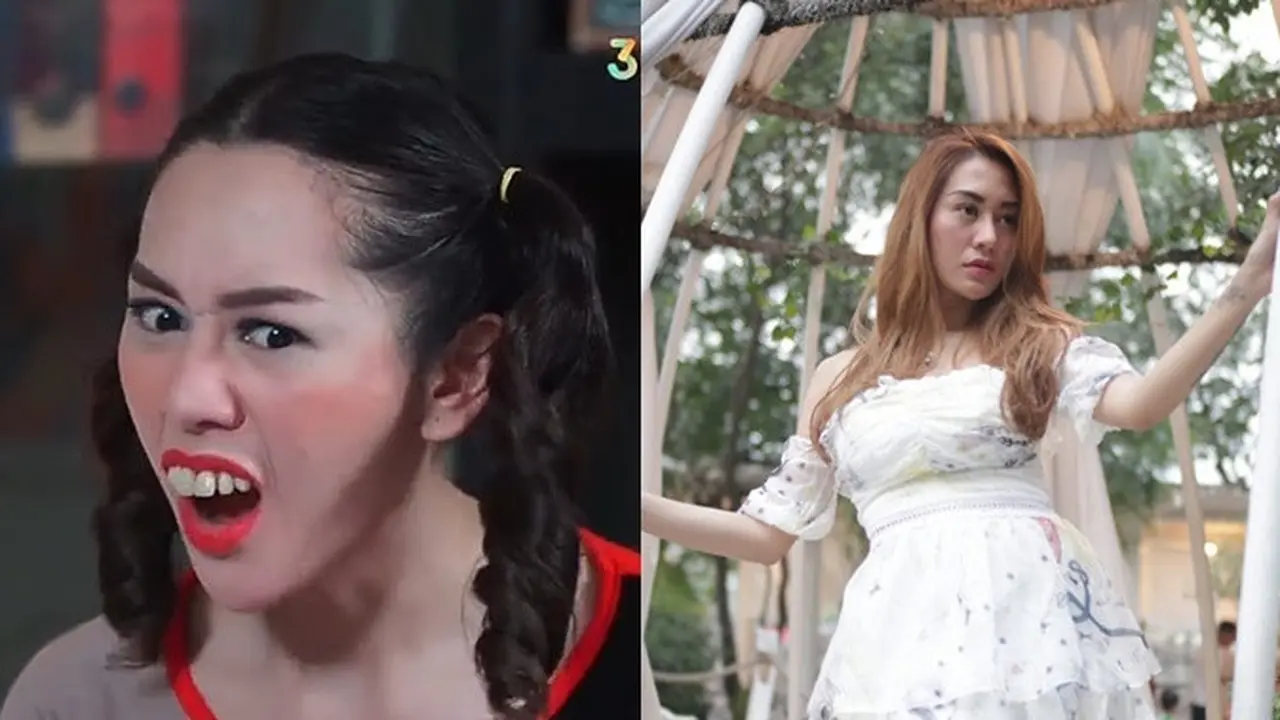 6 Beda Gaya Rizuka Amor 'Sarinem' di Sinetron Vs Keseharian