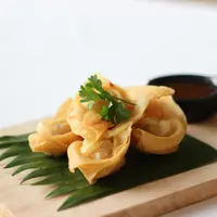 Ilustrasi pangsit goreng./Copyright shutterstock.com/g/EzaLesmana