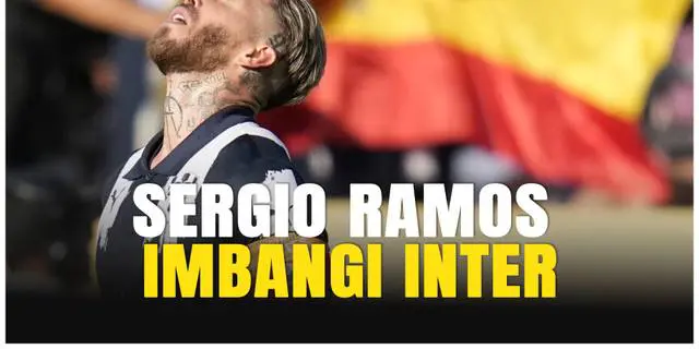 VIDEO: Sergio Ramos Cetak Gol, Monterrey Sukses Tahan Imbang Inter Milan di Piala Dunia Antarklub
