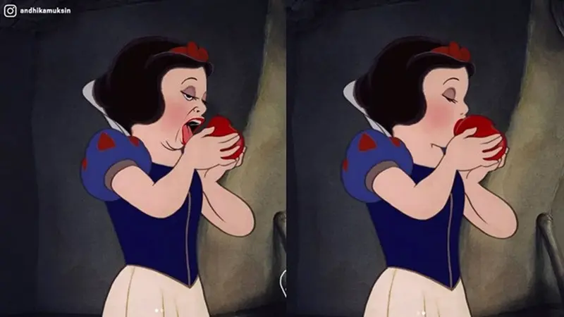 7 Ilustrasi Jika Para Karakter Disney Hidup di Masa Sekarang, Bikin Geleng Kepala