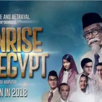 Moonrise Over Egypt (via Twitter @moonriseegypt)