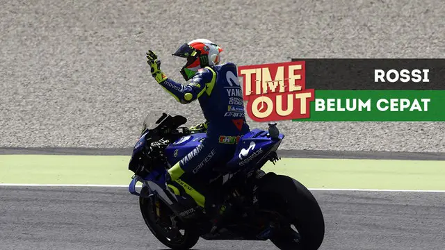 Berita video Time Out kali ini tentang pembalap Movistar Yamaha, Valentino Rossi, yang merasa belum cukup cepat untuk bersaing dalam perebutan juara dunia MotoGP 2018.