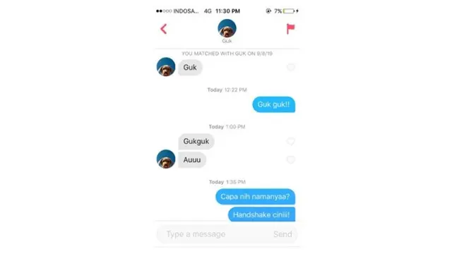 Chat Kocak Pengguna Tinder Ini Bikin Ketawa Ngakak