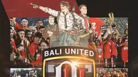 Bali United - Kolase Juara Liga 1 2019 (Bola.com/Adreanus Titus)