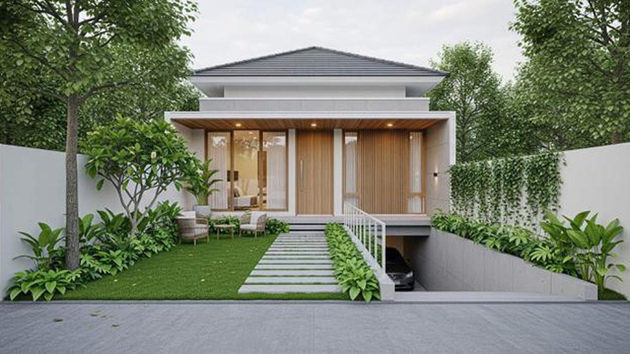 Inspirasi 7 Model Rumah Mungil Tapi Punya Garasi Muat Mobil, Solusi Lahan Terbatas