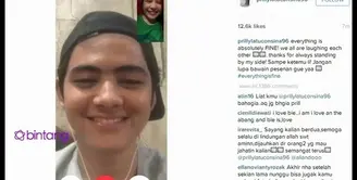 Lewat Video Call, Prilly Latuconsina Minta Maaf Pada Aliando Syarief