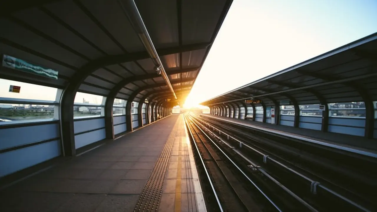 Ilustrasi stasiun